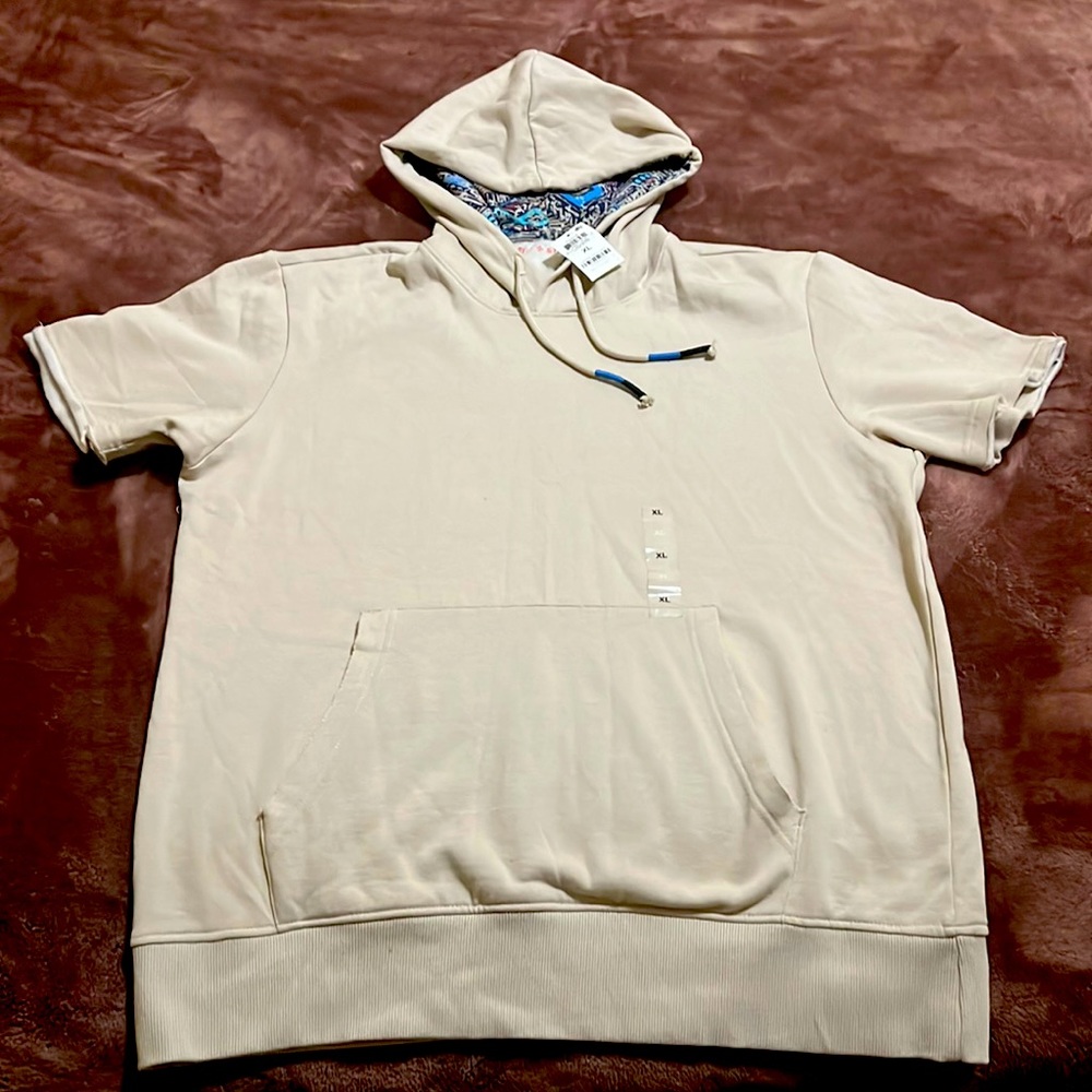 Sun + Stone Fleece Hoodie (short sleeved)